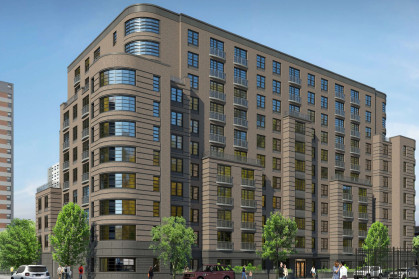 A rendering of the 11-story building at at 656 East 176th St. in the Tremont neighborhood of The Bronx.